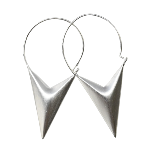 Silver Wash Earrings C89