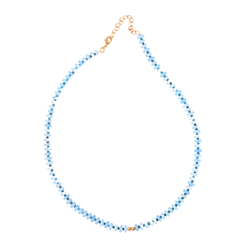 Gemstone Necklace 45+5 cm A25n