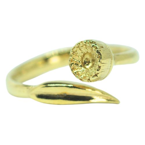Rococo Gum flower Open sized ring RB008