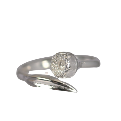 Rococo Gumnut flower Open sized ring RS08