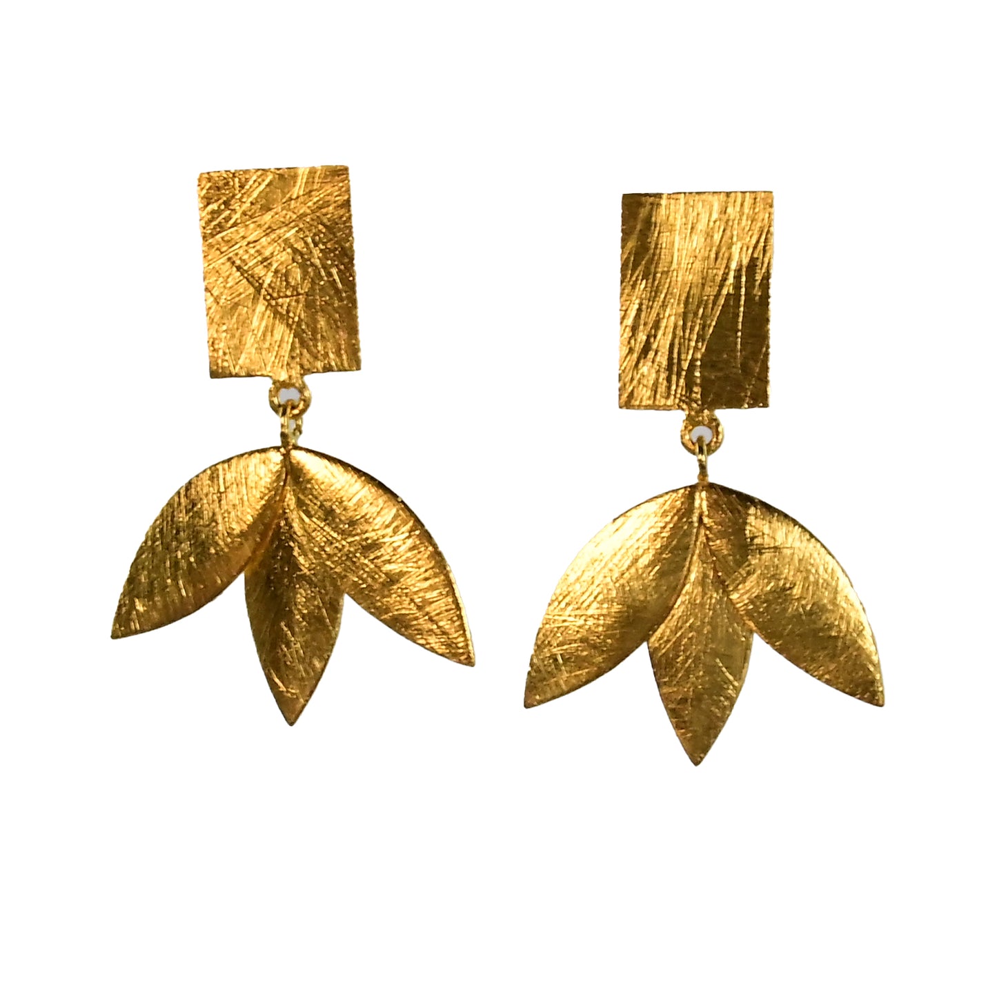 Euro Gold Earrings B105