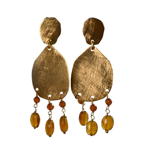 Euro Gold Earrings A143
