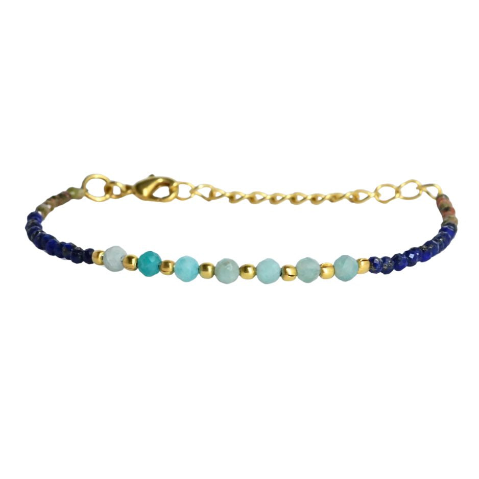 Euro Gold gem bracelets- A1d