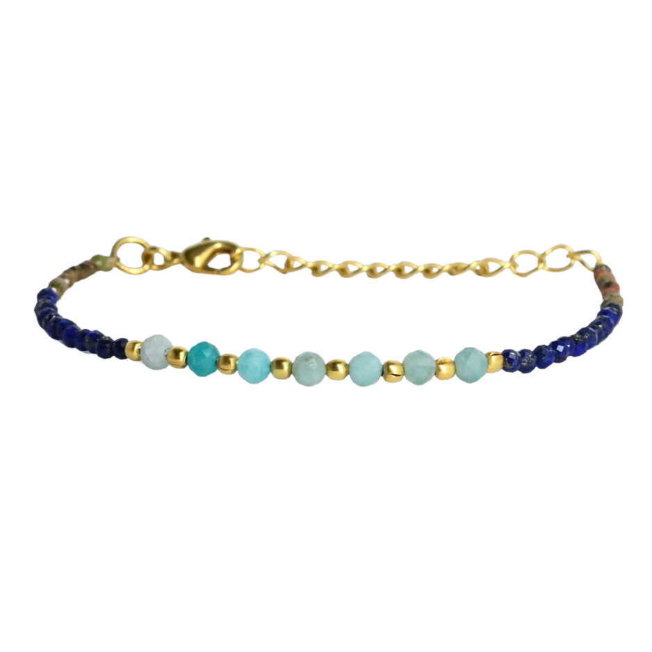 Euro Gold gem bracelets- A1d