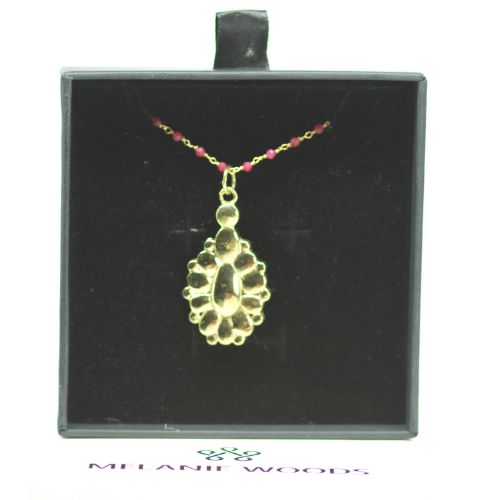 Rococo Daisy Pendant KNP023