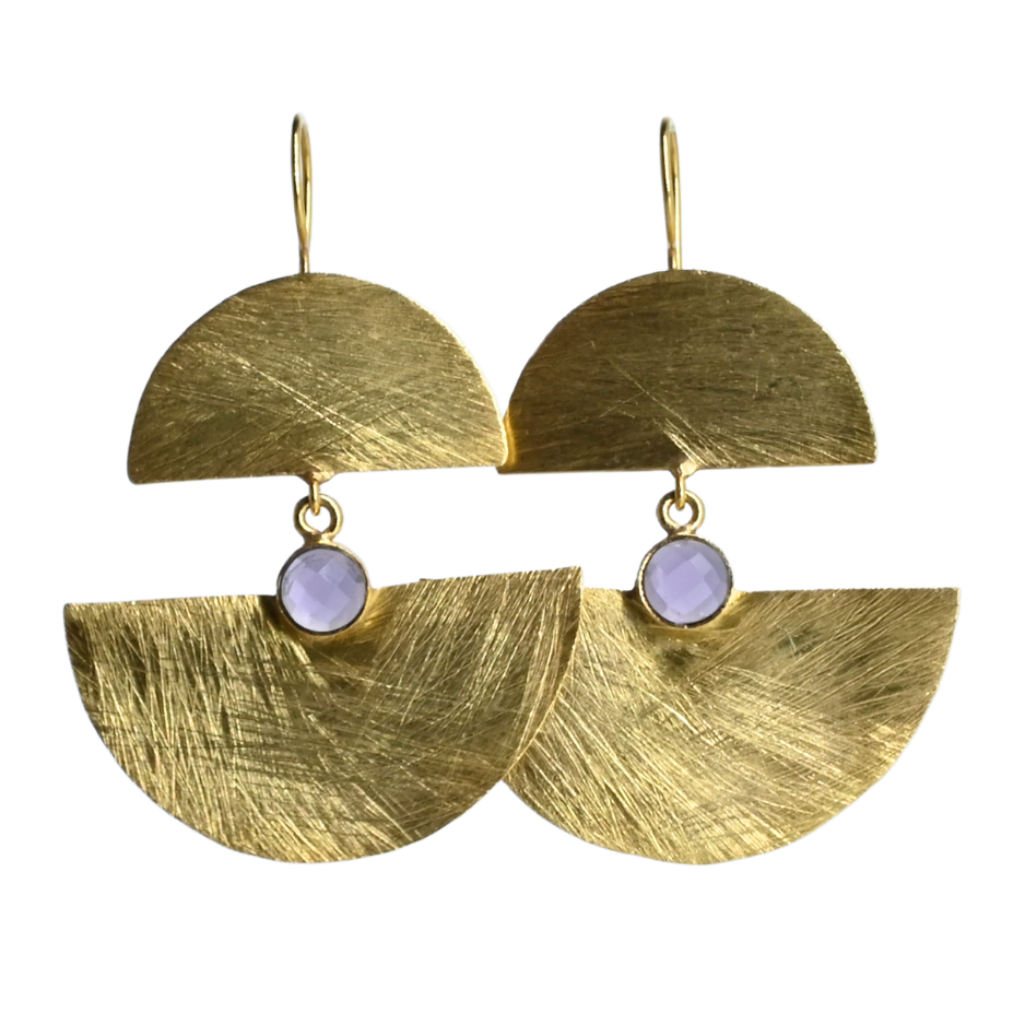 Euro Gold Earrings A189