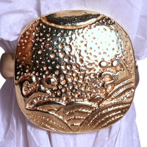 Rococo Japanese Moonlight over a passionate ocean Ring BR16