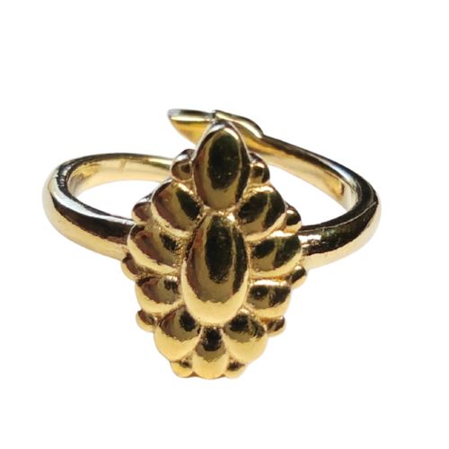 Daisy Flower RBR23 Open sized ring