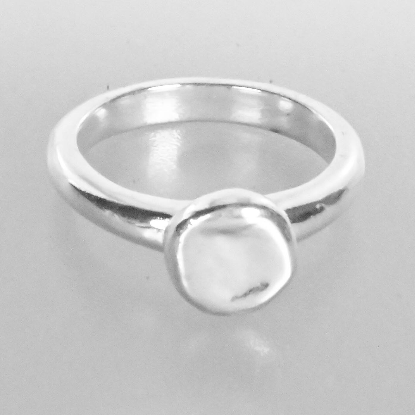 FLOW RAISED SETTING RING MWKBR51