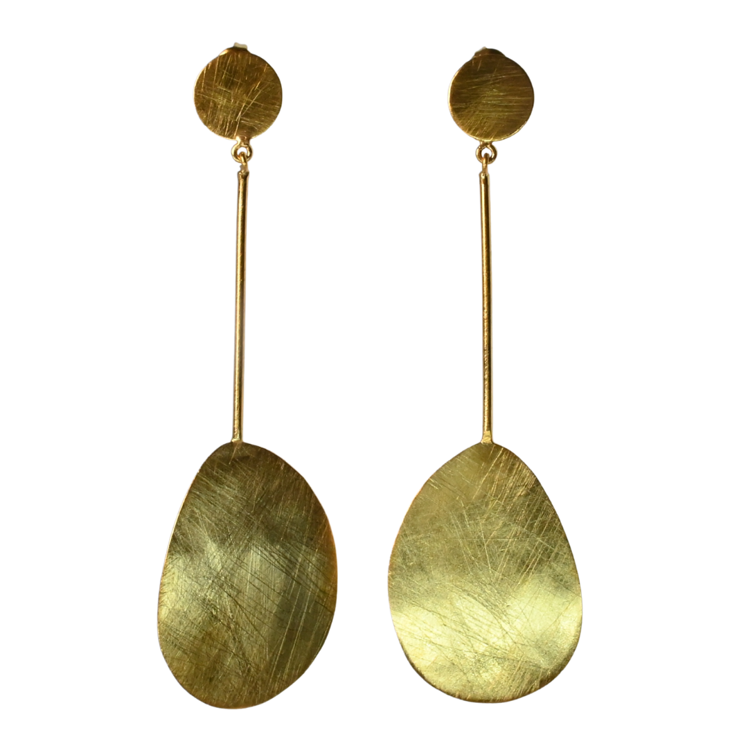 Euro Gold Earrings B114