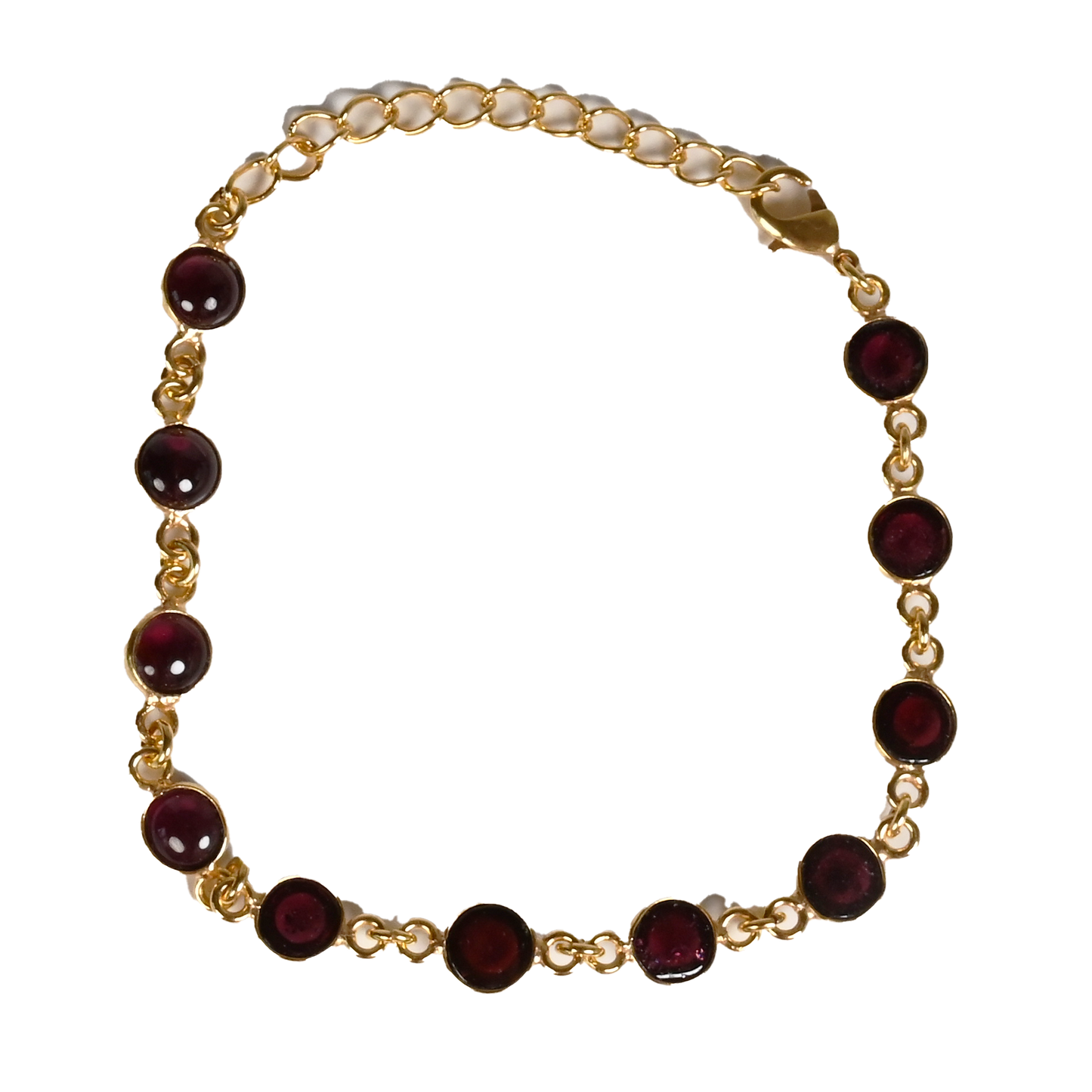 Euro Gold Gemstone Bracelets A233