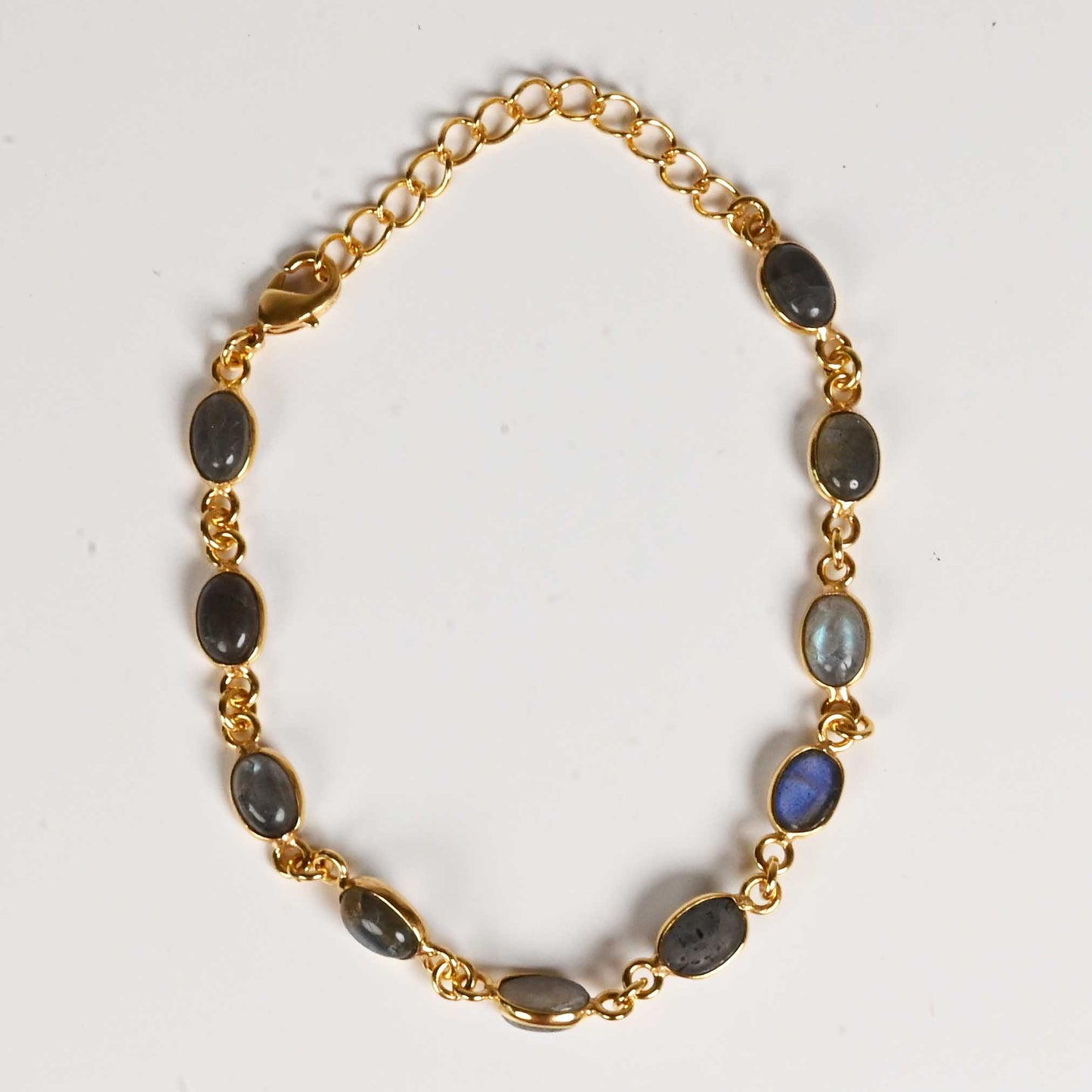 Euro Gold Gemstone Bracelets A233