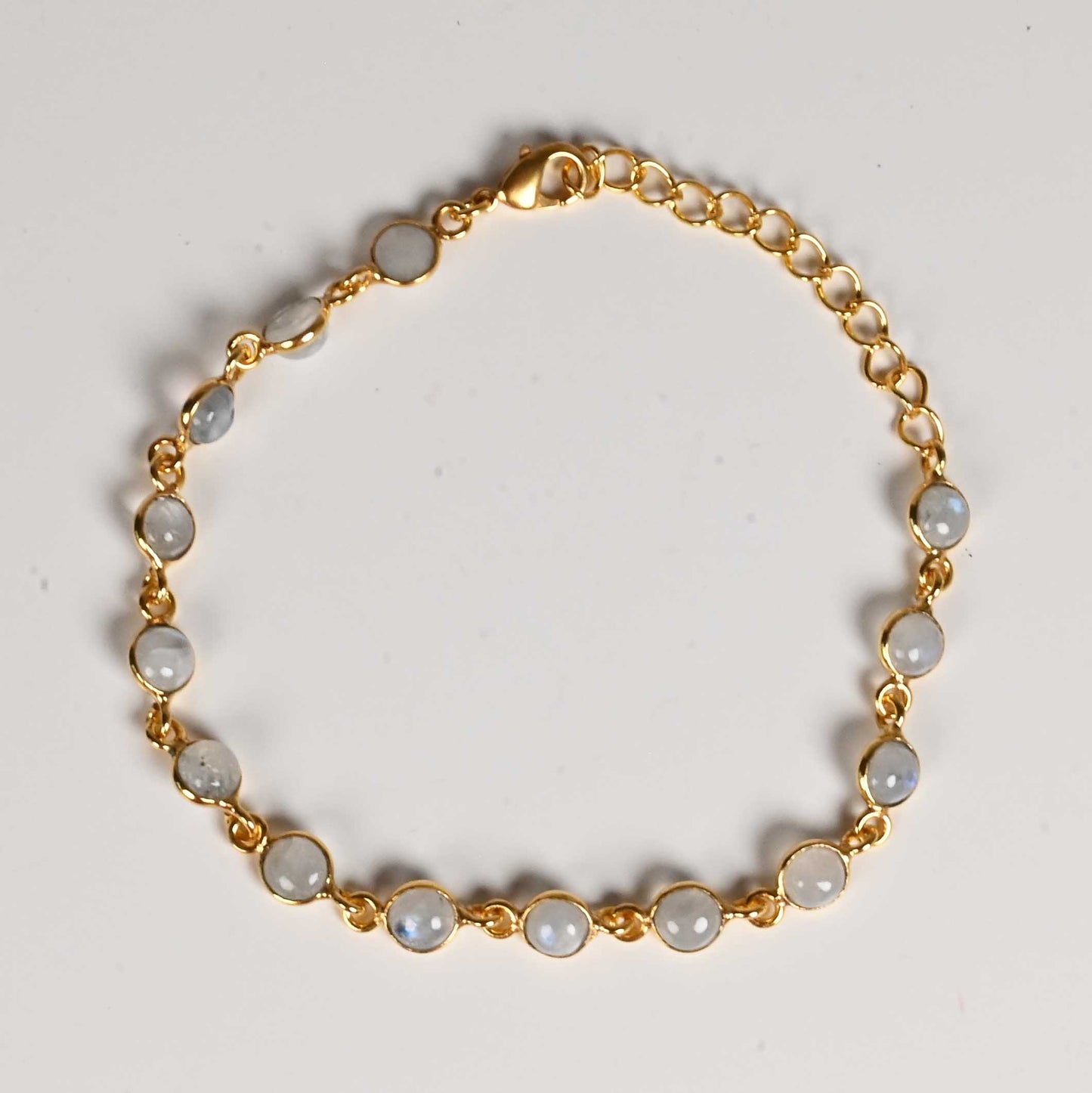 Euro Gold Gemstone Bracelets A233