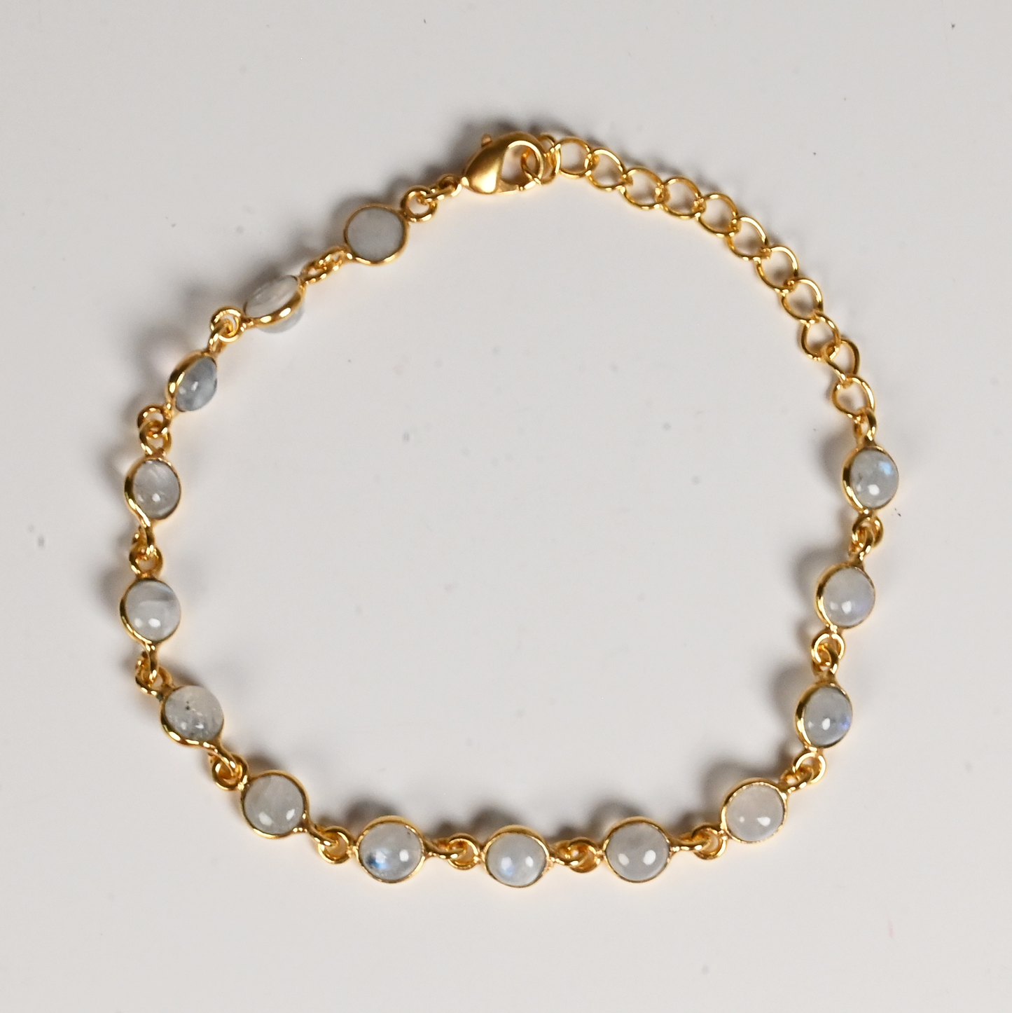 Euro Gold Gemstone Bracelets A233