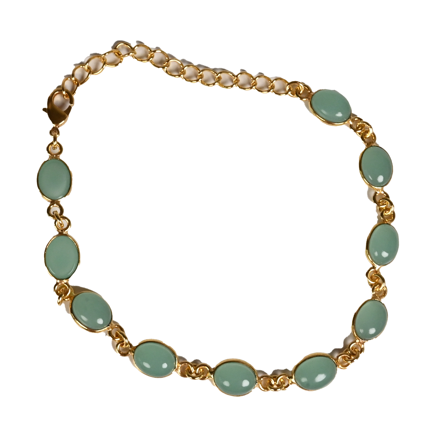 Euro Gold Gemstone Bracelets A233
