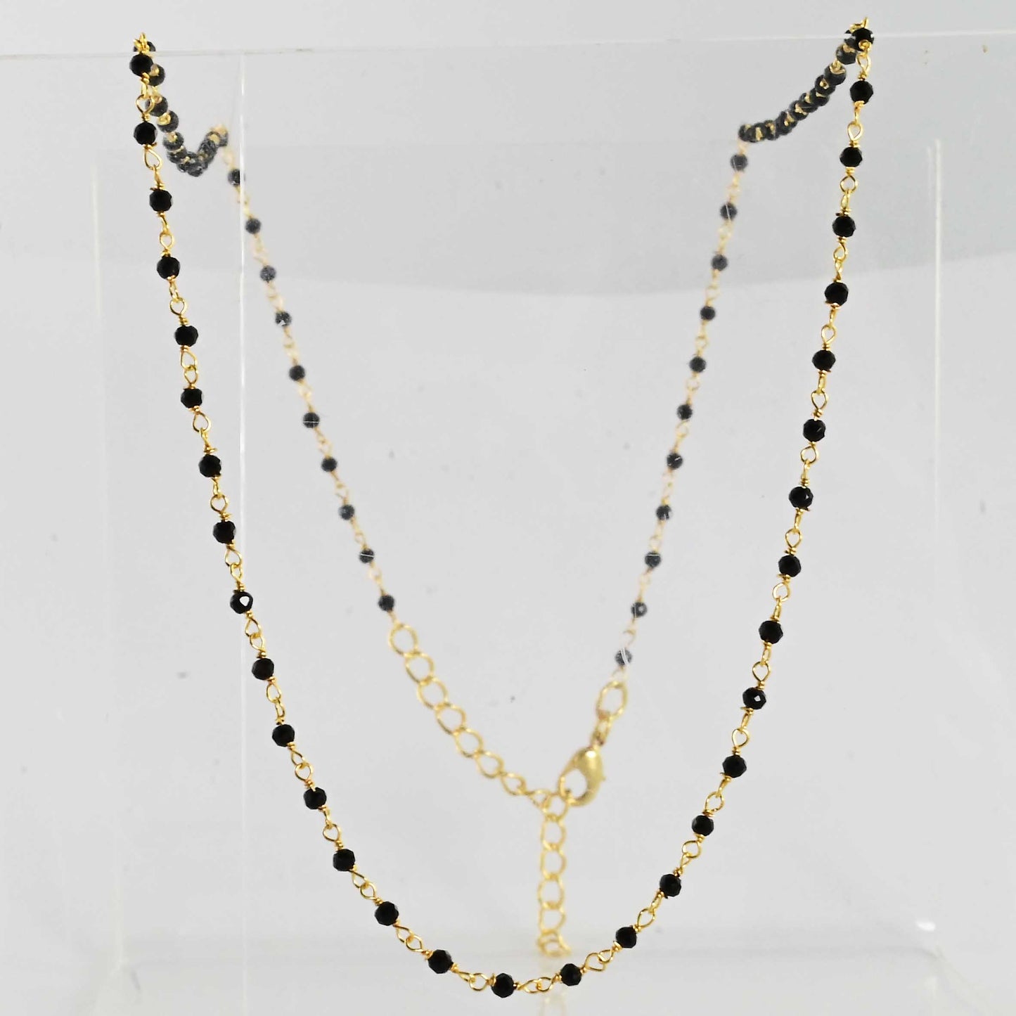 Euro gold and gem necklaces with many gem varieties A1A.