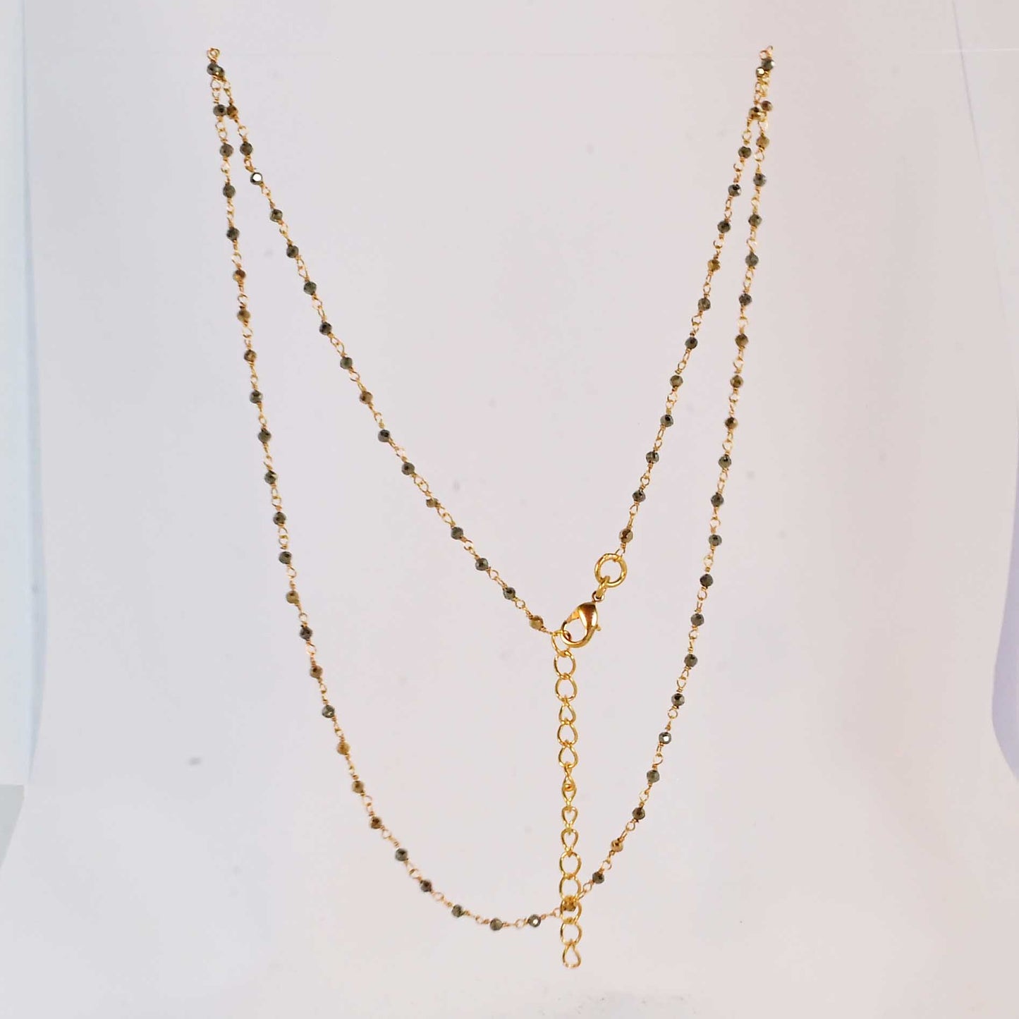 Euro gold and gem necklaces with many gem varieties A1A.
