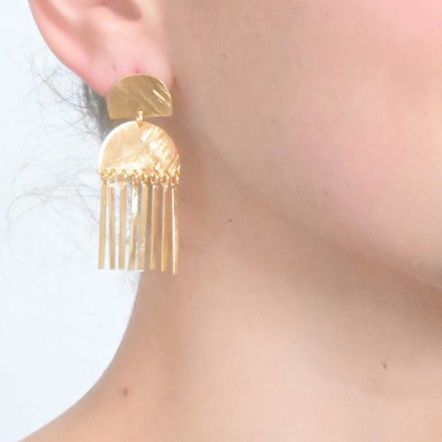Piccolo Earrings Euro Gold - B69P