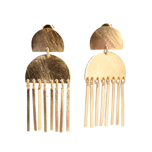 Piccolo Earrings Euro Gold - B69P