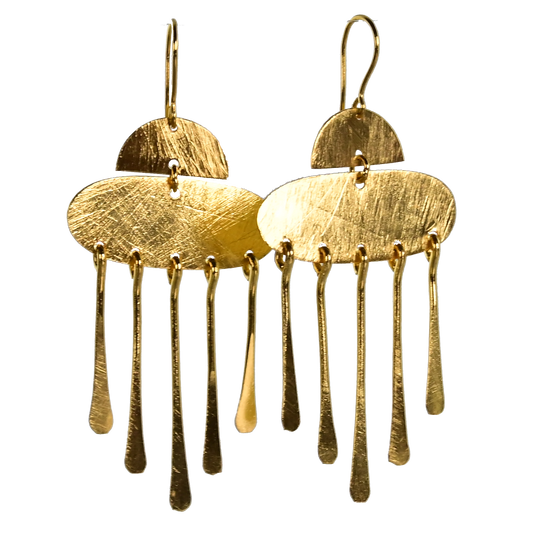 Euro Gold Earrings B73B