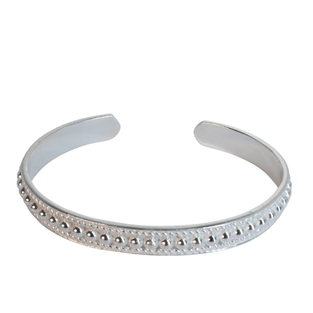 Silver Cuff bangle C187a.