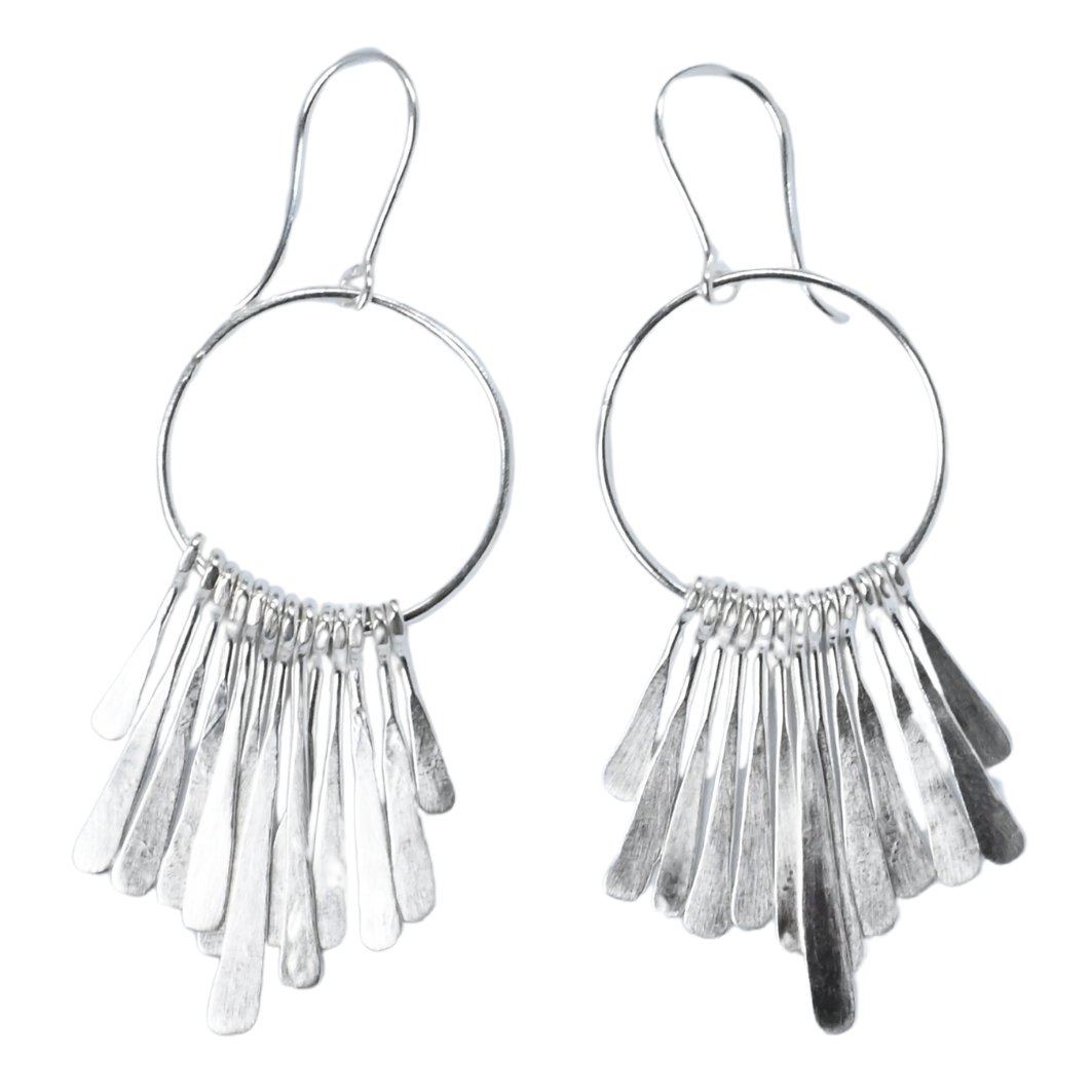 Euro Sterling Silver Earrings D15A