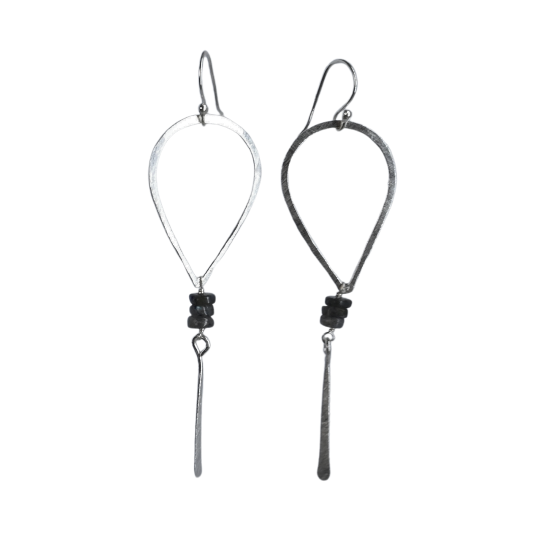 Euro Sterling Silver Earrings D191