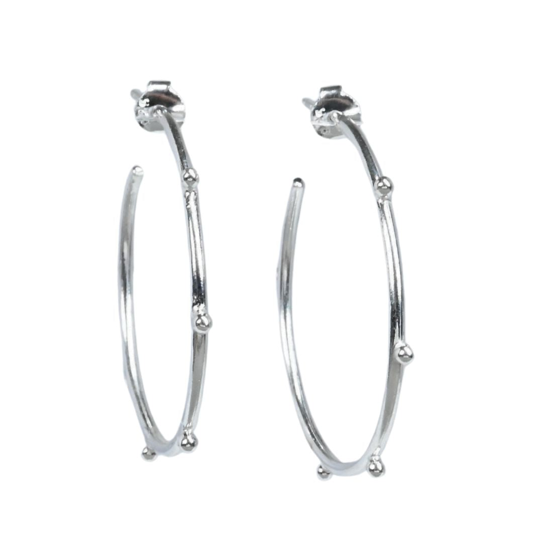 Euro Sterling Silver Earrings D213