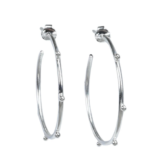 Euro Sterling Silver Earrings D213