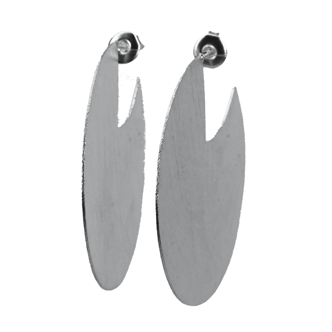 Silver Wash Earrings C34