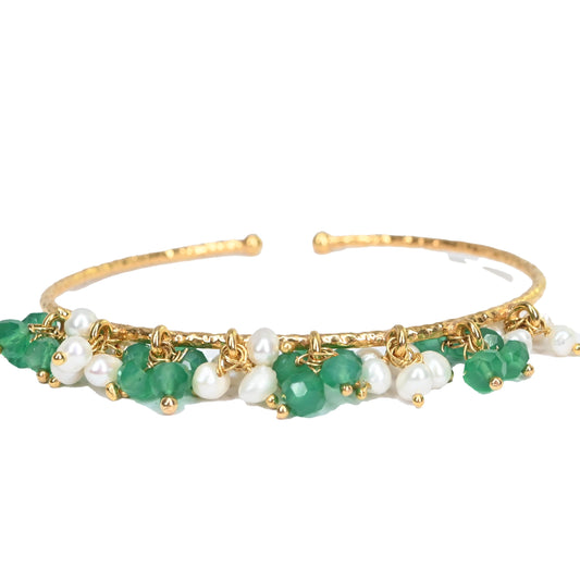 Euro Gold Cuff bangle A183