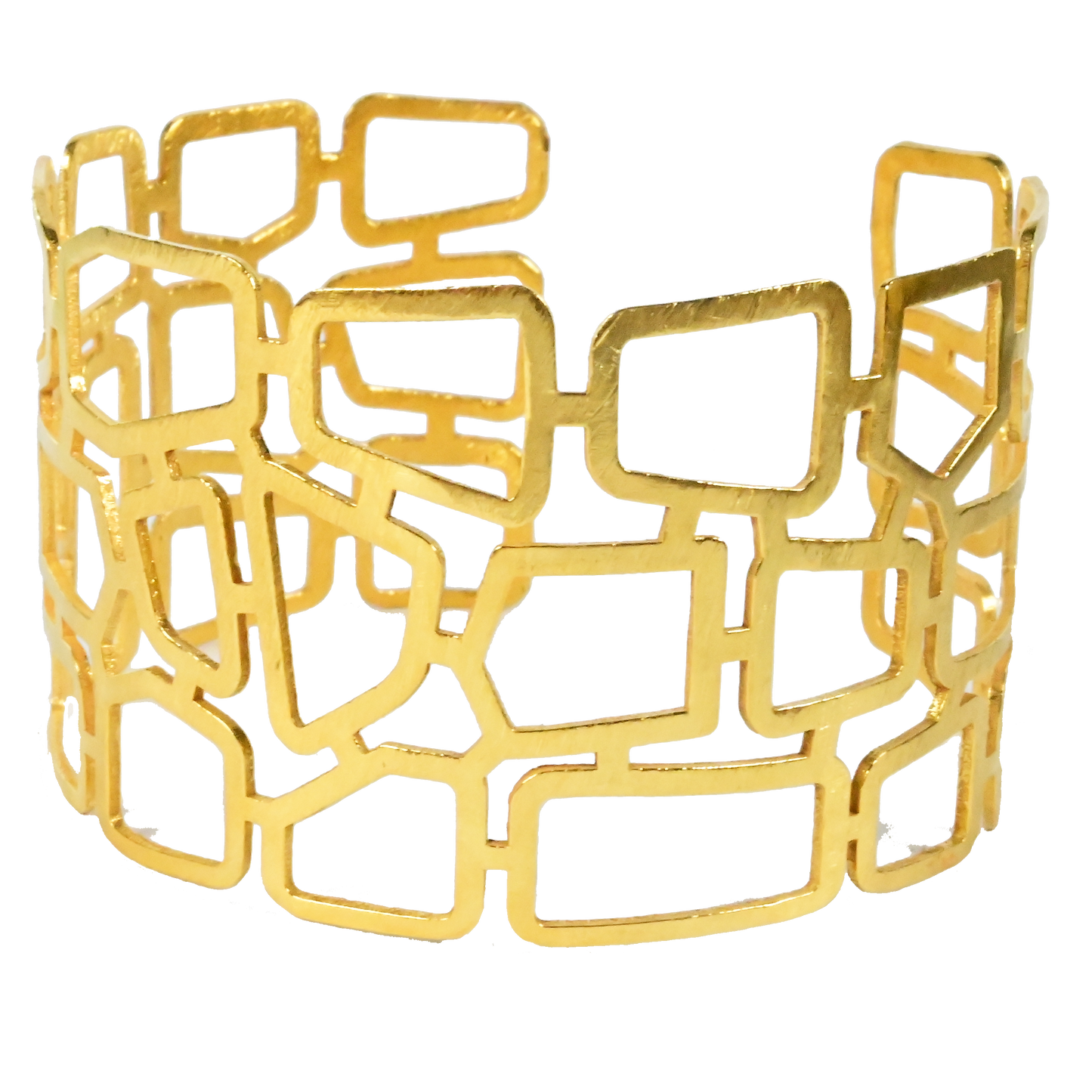 Euro Gold Cuff bangle A43