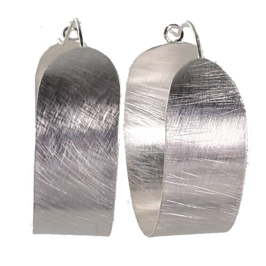 Silver Wash Earrings C33A Small