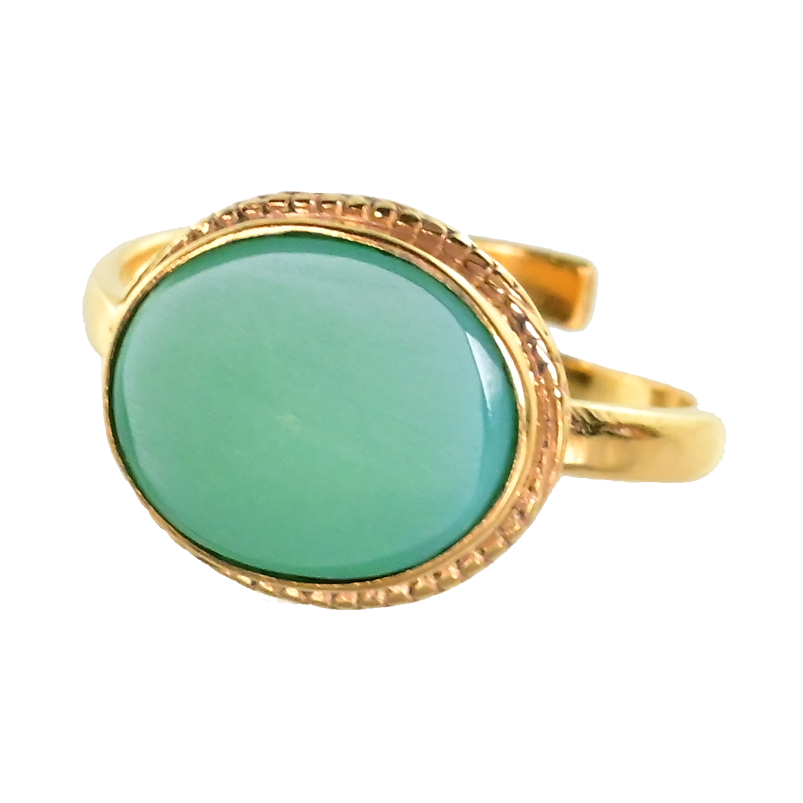 Euro Gold Gemstone Ring AR1