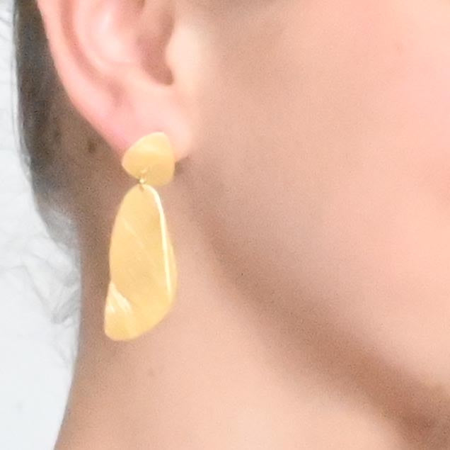 Piccolo Earrings Euro Gold - P118