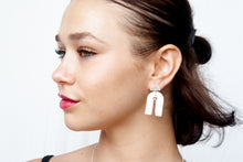 Silver Wash Earrings C140A