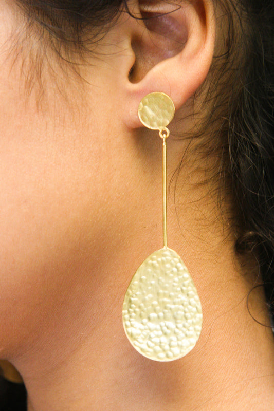 Euro Gold Earrings B114