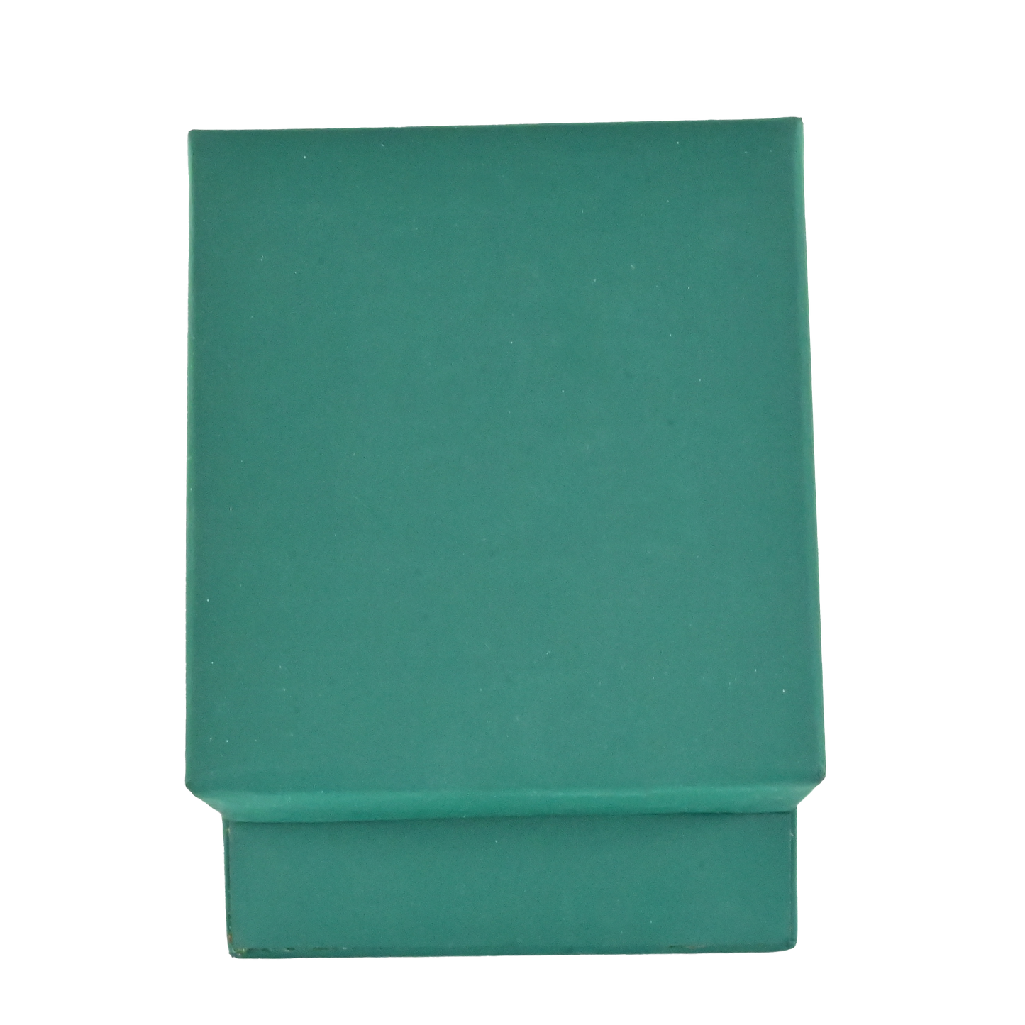 SET OF 10 with every $500 sale Luxury Emerald Green leather and silk ring box. 6 x 6 x 5.5 cm