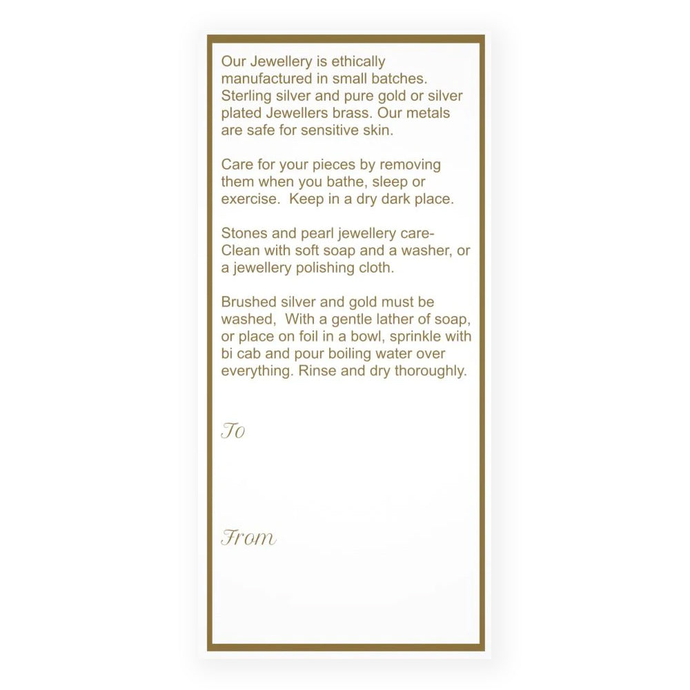 Large White Scandi promotional cards 21.3 cm x 10.2 cm