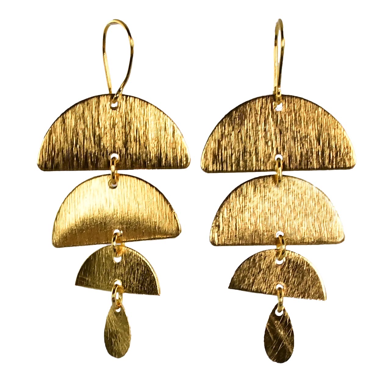 Euro Gold Earrings B176