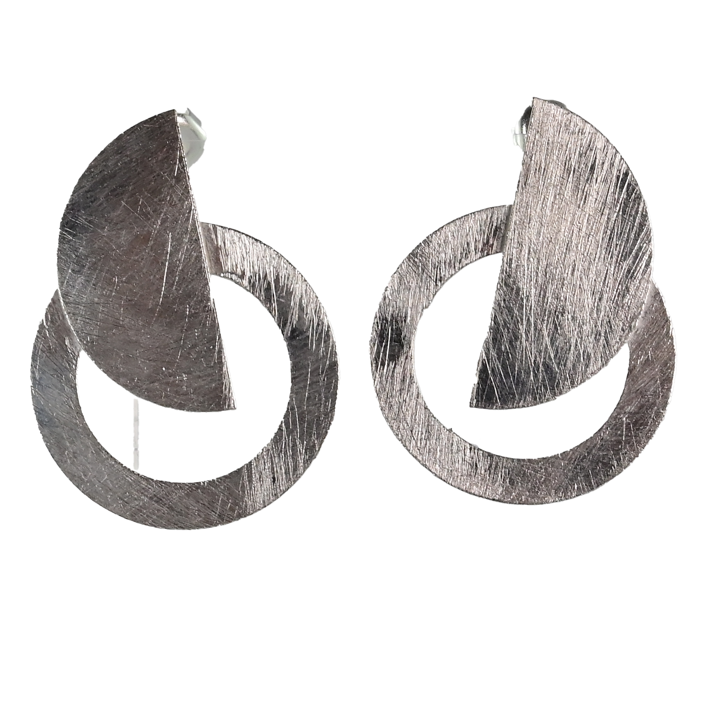 Silver Wash Earrings C44.
