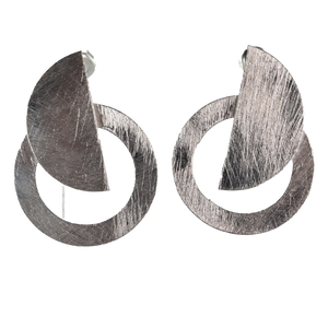 Silver Wash Earrings C44.