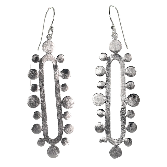 Silver Wash Earrings C18.18
