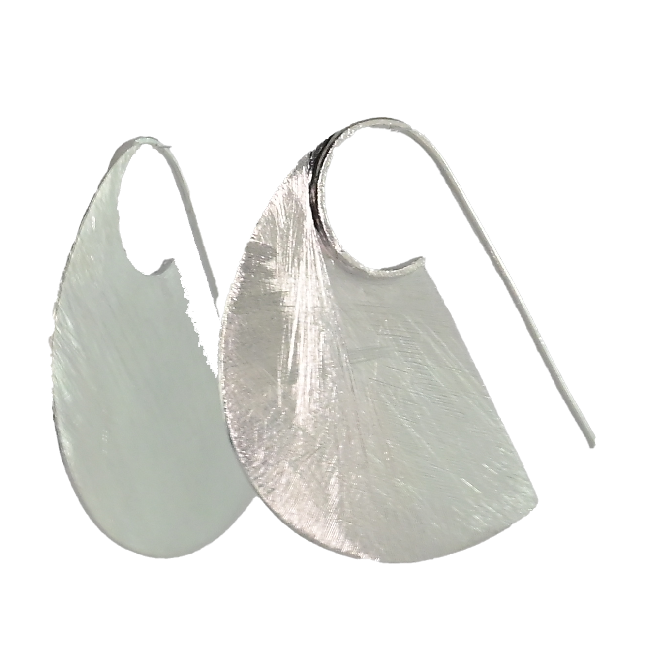 Silver Wash Earrings C96