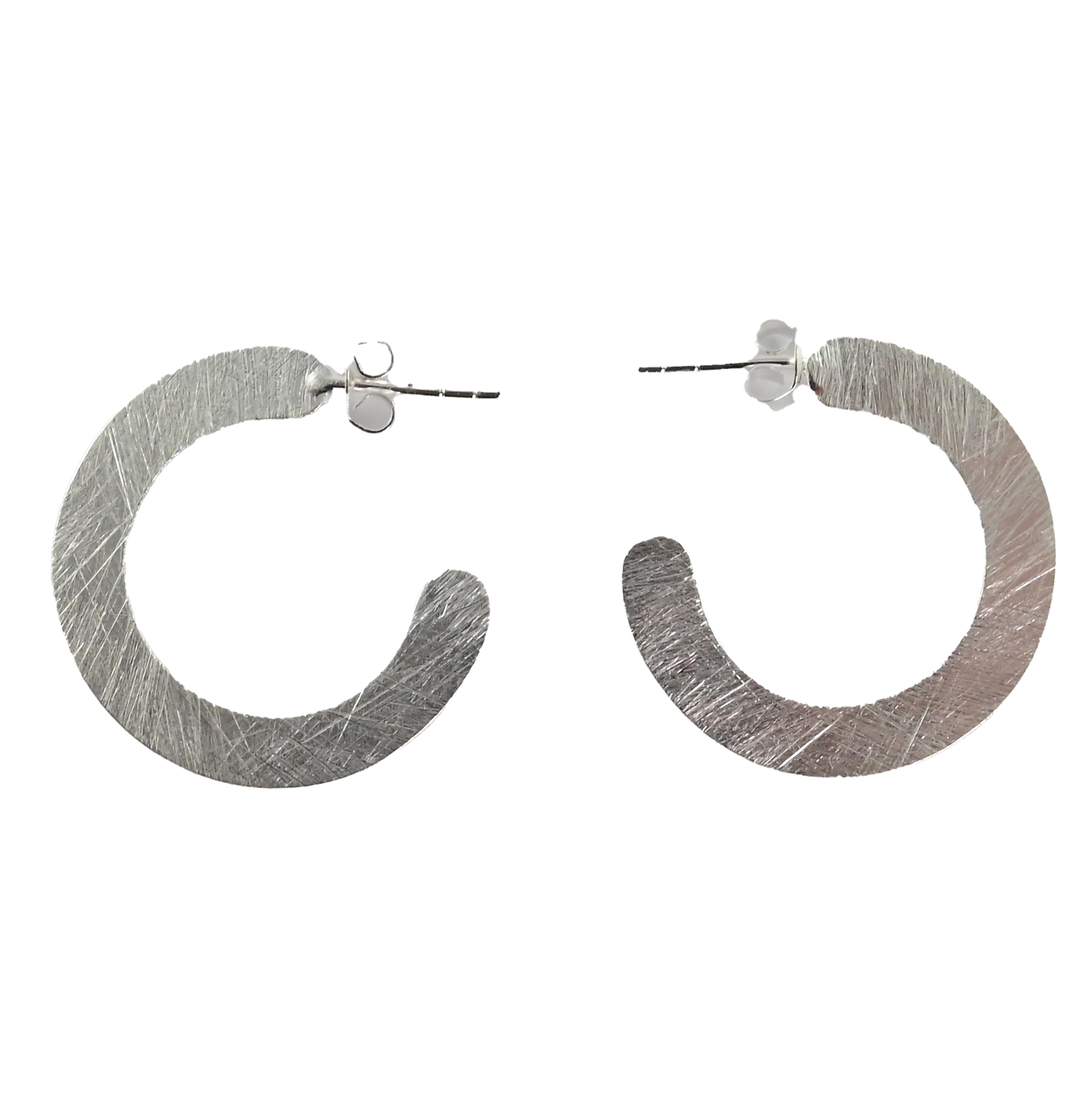 Silver Wash Earrings C71