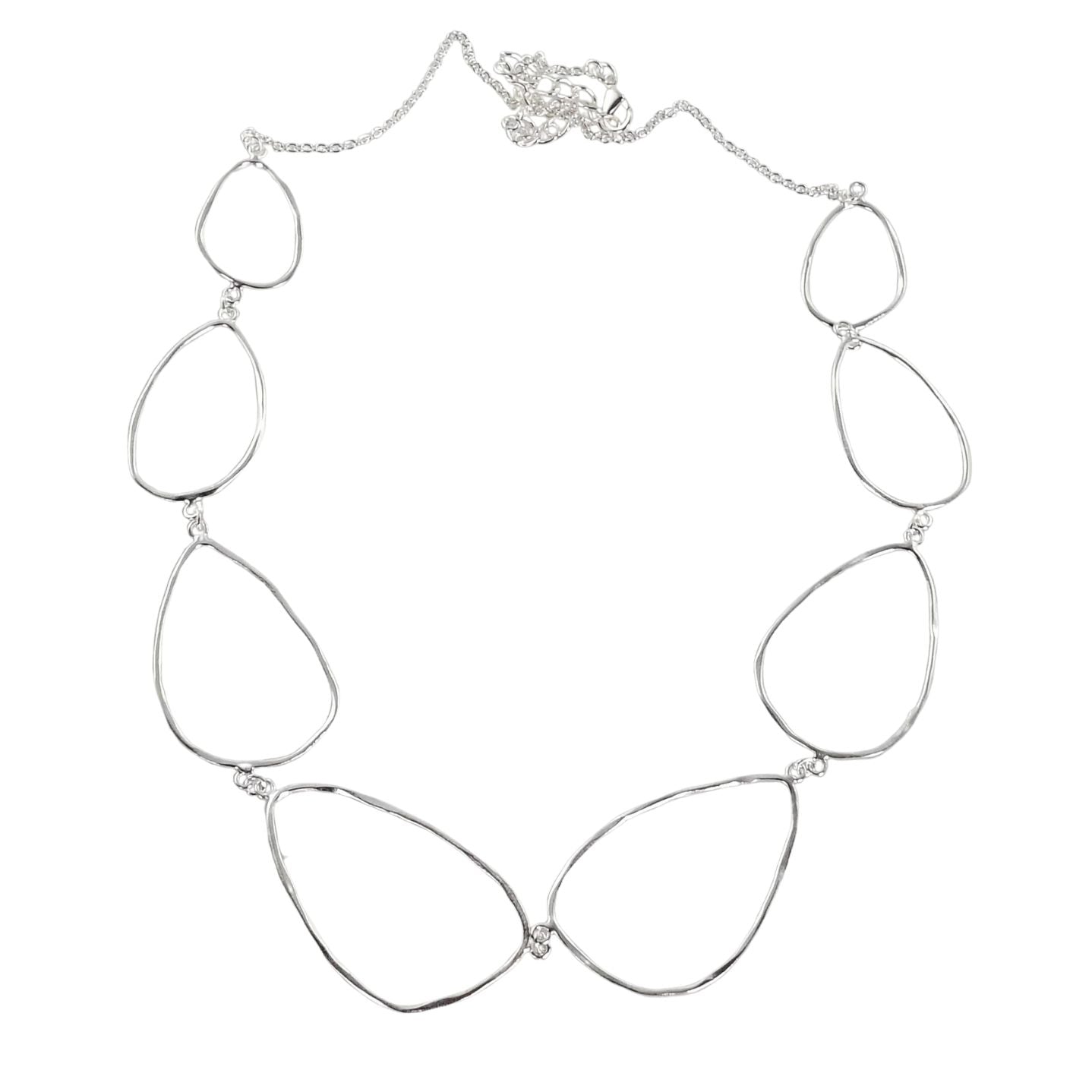 Silver Wash Necklace C135