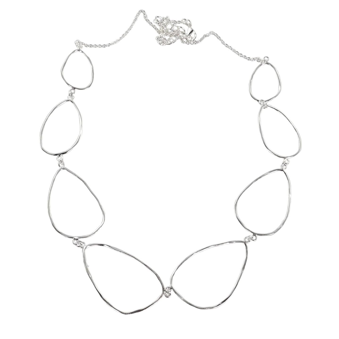 Silver Wash Necklace C135