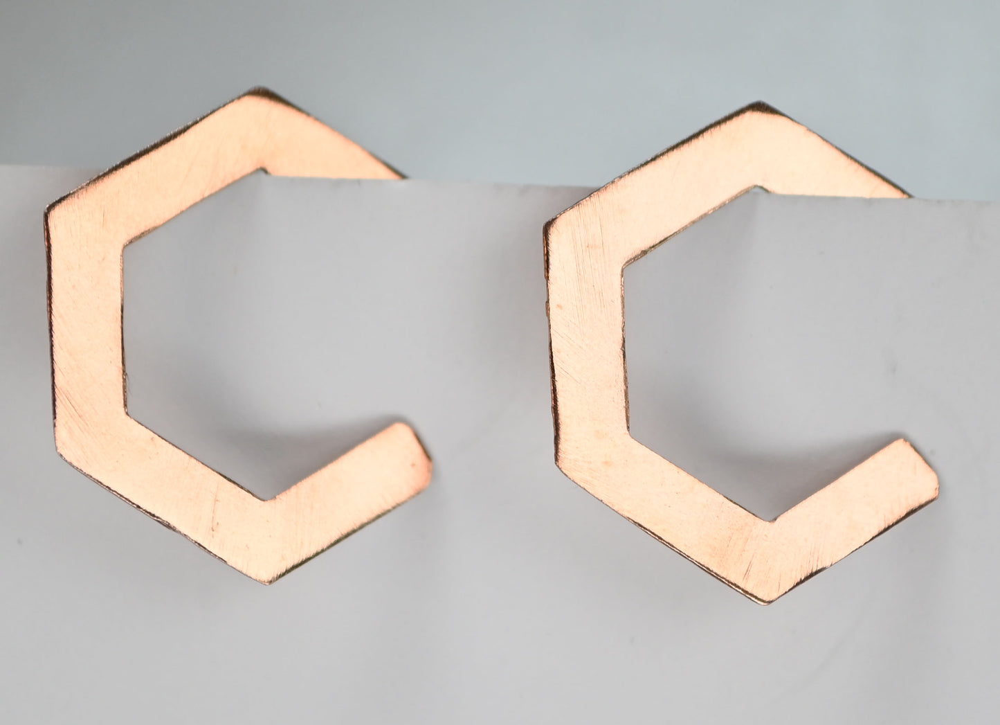 Euro Rose Gold Stud Earrings B92R