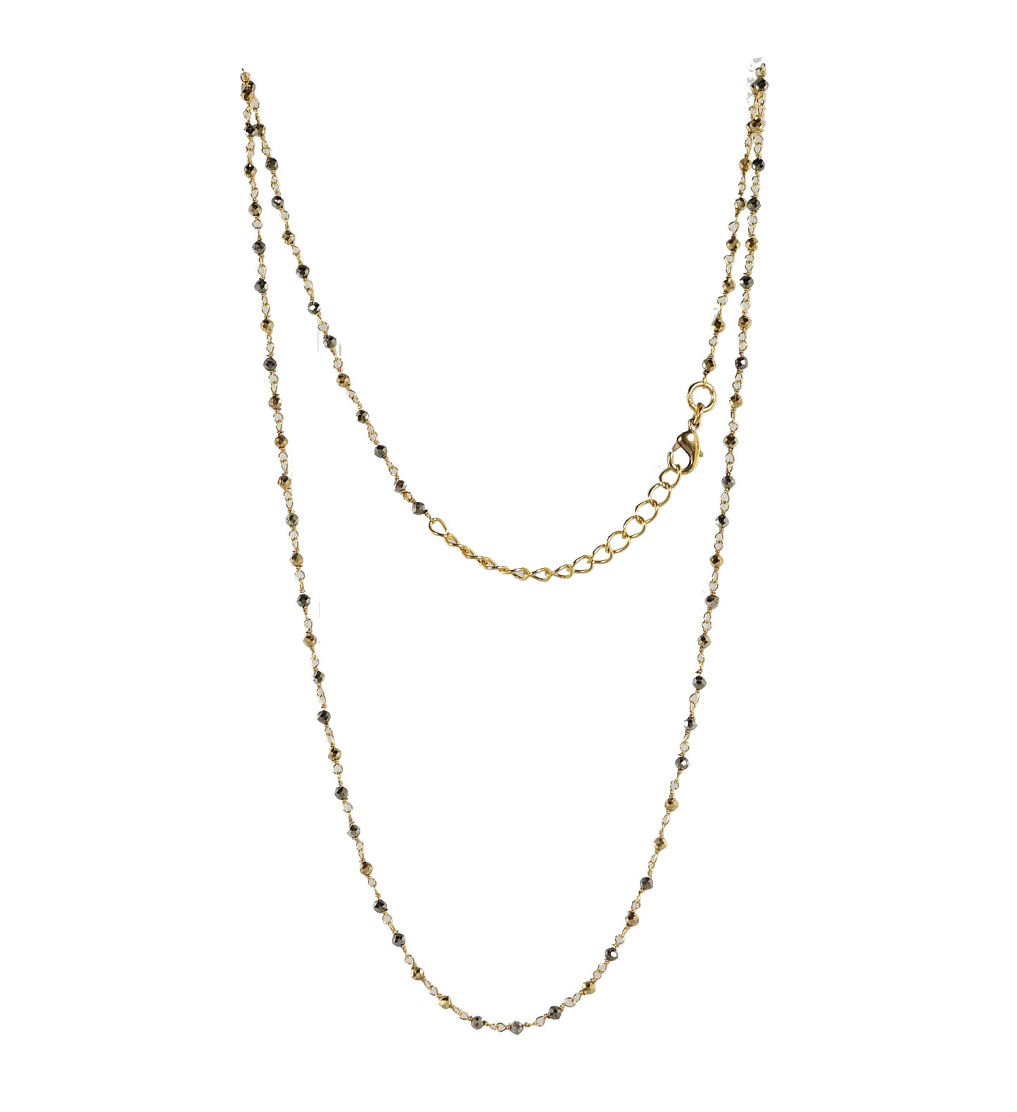 Euro gold and gem necklaces with many gem varieties A1A.
