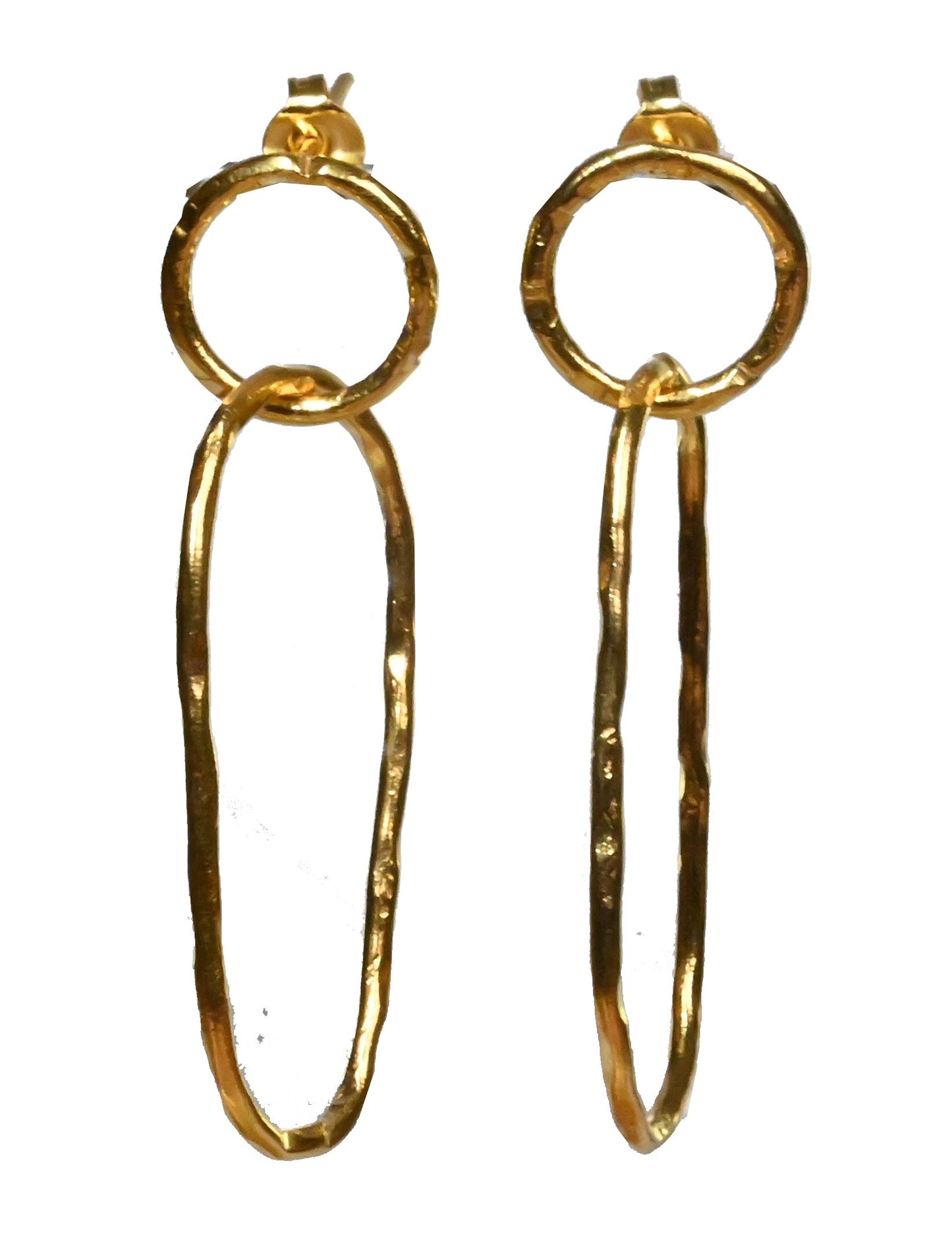 Euro Gold Earrings B121